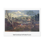 Ideal Landscape By Nicolas Poussin Post Cards