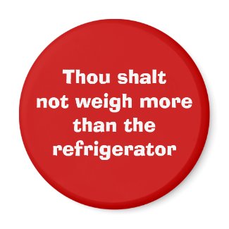 IDEAL WEIGHT magnet