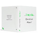 Idearella Operations Manual binders