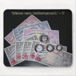 "Ideas are bullet-proof." - V Mouse Mat