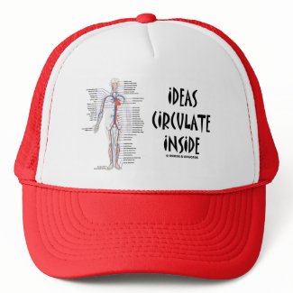 Ideas Circulate Inside (Circulatory System) hat