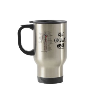 Ideas Circulate Inside (Circulatory System) mug