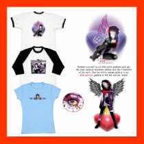 Ideas for Red goth girl posters