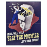 Ideas Will Help Beat The Promise Let's Have Yours! flyers