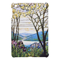 Idellic Landscape Tiffany Stained Glass ipad mini cases