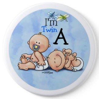 Identical Twin Boys button