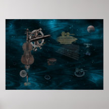 Identified Flying Violins Print