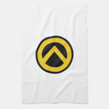 Identitäre movement (Lambda logo) Hand Towels