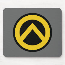 Identitäre movement (Lambda logo) Mouse Pad