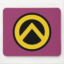 Identitäre movement (Lambda logo) Mousepads
