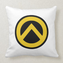 Identitäre movement (Lambda logo) Pillow