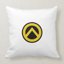 Identitäre movement (Lambda logo) Throw Pillow