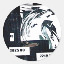 IDENTITY #5 ROUND STICKERS