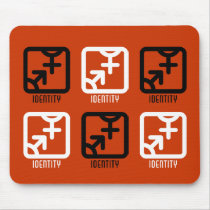 Identity : Both Mousepad by jamieco Identity : Both Mousepad