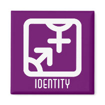 Identity : Both Square Dark Magnet