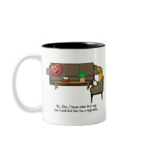Identity Crisis, Tomato Sees Psychiatrist Mug
