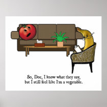 Identity Crisis, Tomato Sees Psychiatrist Posters
