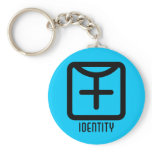 Identity : Female Light Keychain
