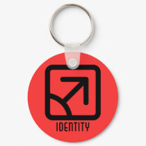 Identity : Male Light Keychain