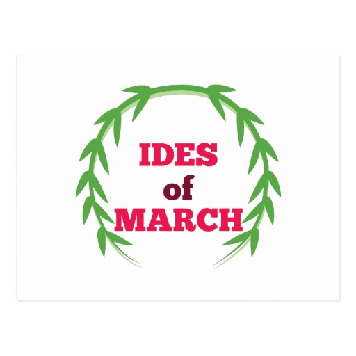 Ides Of March Postcard | Zazzle