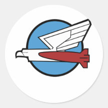 IDF 110 Squadron Round Stickers