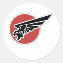 IDF 116 Squadron Round Stickers