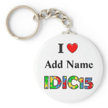 IDIC15 Keychain I Love Customize