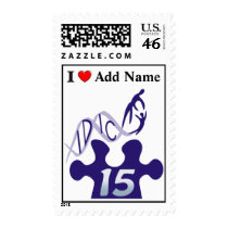 IDIC15 Postage Blue Puzzle Customize
