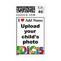IDIC15 Postage Customize Child's Name & Photo