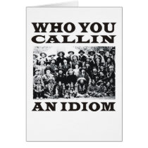 Idiom Card