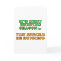 Idiot Hunting Season cards