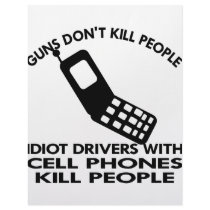 Idiots With Cell Phones Kill People Customized Letterhead