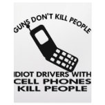 Idiots With Cell Phones Kill People Customized Letterhead