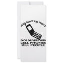 Idiots With Cell Phones Kill People rack cards