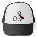 idive hats by Mall4MyLife idive hats
