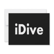 iDive invitations