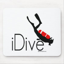 idive mousepads by Mall4MyLife idive mousepads