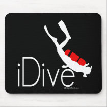 idive mousepads by Mall4MyLife idive mousepads