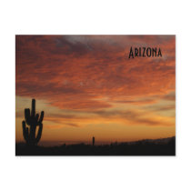 IDKP Arizona sunset post card