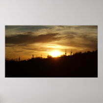 IDKP hill sunset Posters