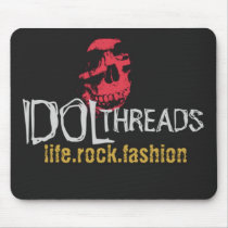 IDOL THREADS - Skull SPECIAL EDITION Mouse Pad mousepads by Robfather IDOL THREADS - Skull SPECIAL EDITION Mouse Pad mousepads