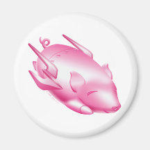 Idolz Brava's Bog Fridge Magnet