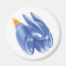 Idolz Bravas Jax Fridge Magnets