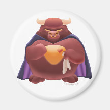 Idolz Brava's Wegee Fridge Magnet