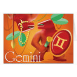Idolz Gemini Greeting Card
