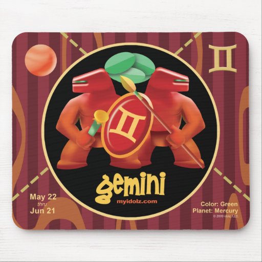 Idolz  Gemini Mouse Pad