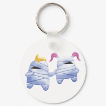 Idolz Monsters Tut & Tess keychains by idolz_monsters Idolz Monsters Tut & Tess keychains
