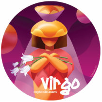 Idolz Virgo Pin photo sculptures