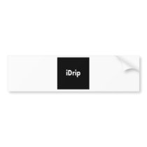 iDrip bumper stickers