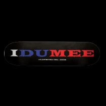 IDUMEE BLACK SKATEBOARD skateboards